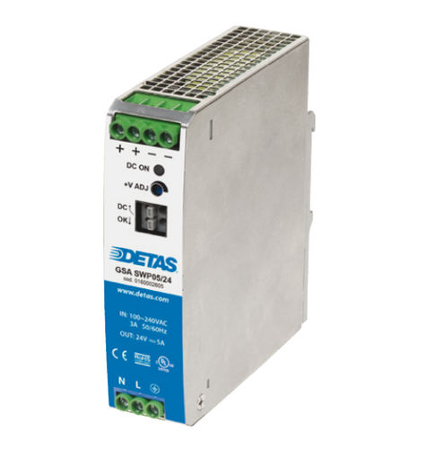 Источник электропитания на DIN-рейке - GSA SWNP05 - DETAS - AC/DC / с защитой от короткого замыкания / с защитой от сверхнагрузок
