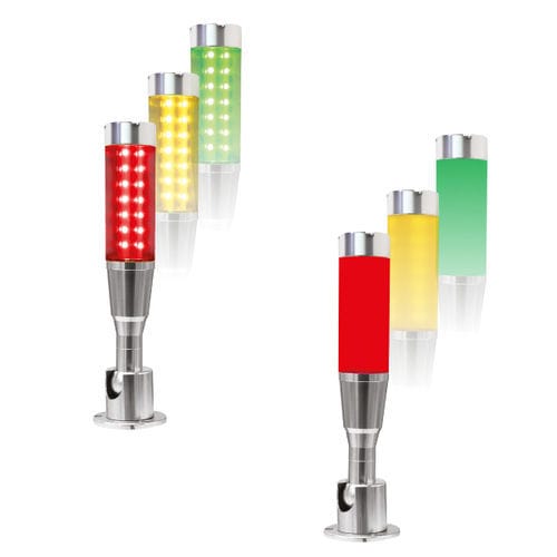 Световая колонна LED - DTS-LED 50 MULTI BAT series - DETAS - постоянная / 3-цветная