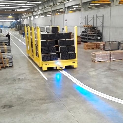 AGV для разгрузочно-погрузочных работ - SGAE VC 20/2 - AGV - MORELLO GIOVANNI S.r.l. - для загрузки / для высоких нагрузок / для складов