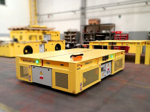Разнонаправленная роботизированная тележка с радиоуправлением - SGAE-E OMNI - 43/2 - MORELLO GIOVANNI S.r.l.