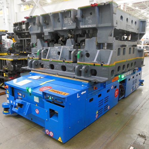 AGV для разгрузочно-погрузочных работ - SGAE VC P 40/2 - AGV - MORELLO GIOVANNI S.r.l. - для трансфера пациента / для высоких нагрузок / для автомобиля
