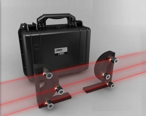 Система выравнивания лазер - PA-4000 - BALTECH GmbH - для такелажных блоков / для измерений