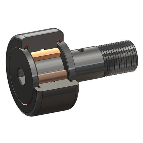 Кулачковый ролик с игольчато-роликовым подшипником - OBCR-B series - ACCURATE BUSHING - с шестигранной головкой / с штифтом / из бронзы