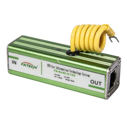 Молниеотвод тип 3 - FS-RJ45-6/100-4 - FATECH ELECTRONIC (FOSHAN) CO., LTD - для использования в телекоммуникациях / для информационной сети / для телекоммуникации