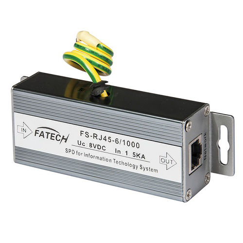 Молниеотвод тип 1 - FS-RJ45-6/1000 - FATECH ELECTRONIC (FOSHAN) CO., LTD - для линии передачи данных и телекоммуникации / для телекоммуникации / RJ45