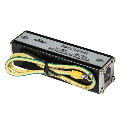 Молниеотвод тип 1 - FS-RJ11-110/10-4 - FATECH ELECTRONIC (FOSHAN) CO., LTD - для телекоммуникации / для использования в телекоммуникациях / RJ11
