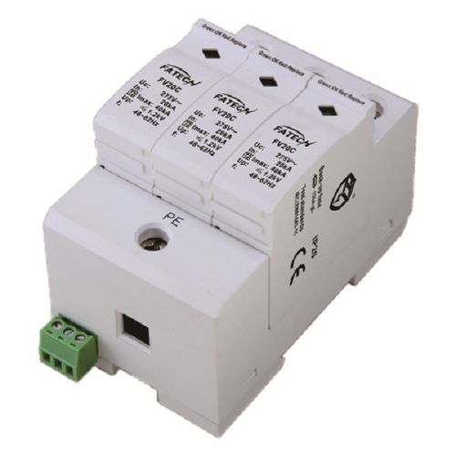 Молниеотвод тип 2 - FV20C/3-xxx S series - FATECH ELECTRONIC (FOSHAN) CO., LTD - класс II / телесигнализации / для источника электропитания
