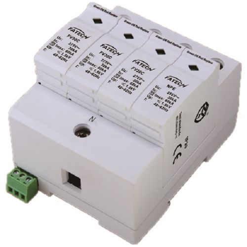 Молниеотвод тип 2 - FV30C/3+NPE-xxx S series - FATECH ELECTRONIC (FOSHAN) CO., LTD - класс II / телесигнализации / для источника электропитания