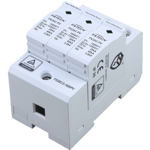 Молниеотвод тип 2 - FV20C/3-1000PV - FATECH ELECTRONIC (FOSHAN) CO., LTD - класс II / телесигнализации / для фотогальванической установки