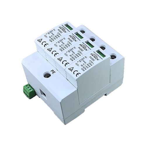 Молниеотвод тип 2 - FV20C/4-275S - FATECH ELECTRONIC (FOSHAN) CO., LTD - для источника электропитания / модульный / вставной