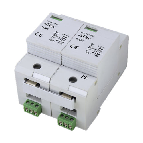 Молниеотвод тип 2 - FV40C/2-xxx S series - FATECH ELECTRONIC (FOSHAN) CO., LTD - класс II / телесигнализации / для источника электропитания