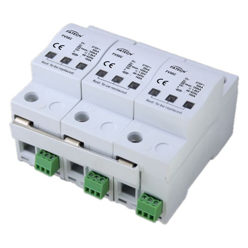 Молниеотвод тип 2 - FV50C/3-xxx S series - FATECH ELECTRONIC (FOSHAN) CO., LTD - класс II / телесигнализации / для источника электропитания