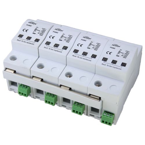 Молниеотвод тип 2 - FV50C/4-xxx S series - FATECH ELECTRONIC (FOSHAN) CO., LTD - класс II / телесигнализации / для источника электропитания