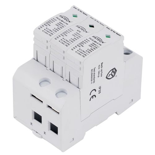 Молниеотвод типа 1+2 - FV12.5B+C/2+NPE-1000PVNS - FATECH ELECTRONIC (FOSHAN) CO., LTD - для фотогальванической установки / вставной / постоянный ток
