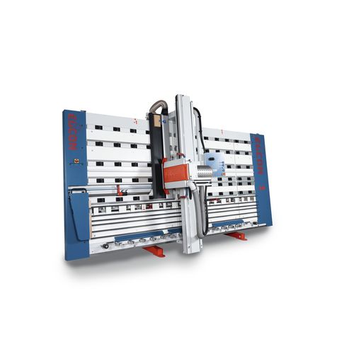 Пила для панелей - DSXE-1/2L - Elcon Sawing Technology - вертикальная / для алюминия / по дереву