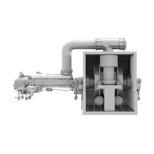 Паровая турбина - STF-D200 - GE Steam Turbines - для производства электроэнергии / с комбинированным циклом / моновал
