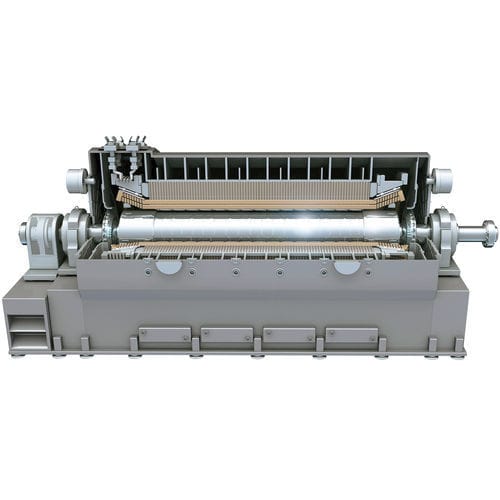 Трехфазовый генератор переменного тока - GEN-A - GE Generators - асинхронный / для электростанции / с воздушным охлаждением