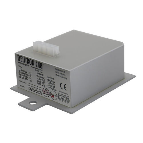 Регулируемый преобразователь DC/DC - DR25N series - DEUTRONIC - неизолированный / в металлическом корпусе / для транспортного средства