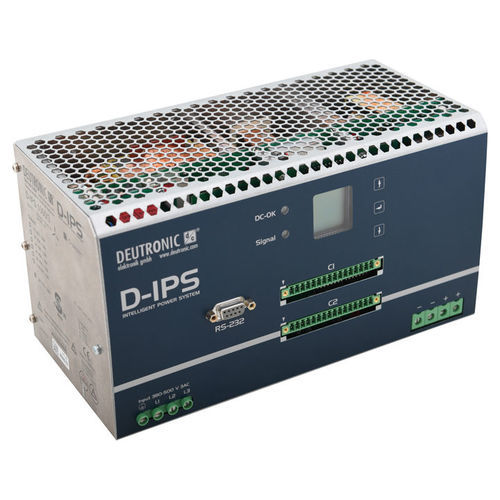Источник электропитания на DIN-рейке - D-IPS1000/3-C-24	 - DEUTRONIC - AC/DC / с защитой от короткого замыкания / с защитой от перенагревания