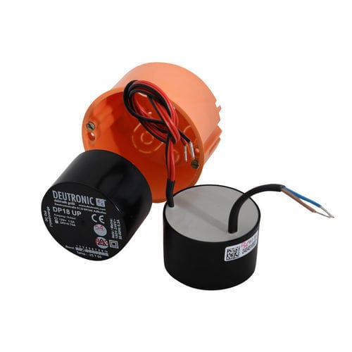Инкапсулированный источник электропитания - DP18UP series - DEUTRONIC - AC/DC / регулируемый / для светодиодного освещения