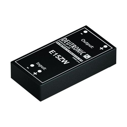 Встроенный преобразователь DC/DC - E15ZW24R12-12 - DEUTRONIC - с входным напряжением 2:1 / изолированный