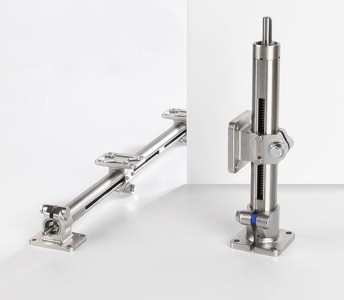 Линейная ось из нержавеющей стали - E-II stainless steel - RK Rose+Krieger GmbH - с трапециевидным винтом / с простой трубкой / электрическая