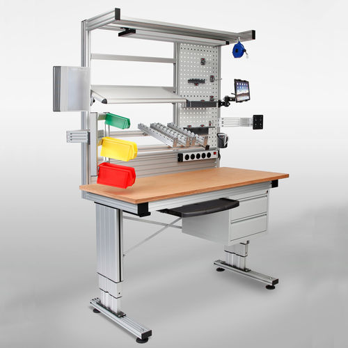 Рабочее место для сборки - RK Easywork workstation - RK Rose+Krieger GmbH - эргономичное / универсальное