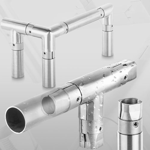 Круглый трубный соединитель - EMS - RK Rose+Krieger GmbH - крестовидный / Т-образный / угловой