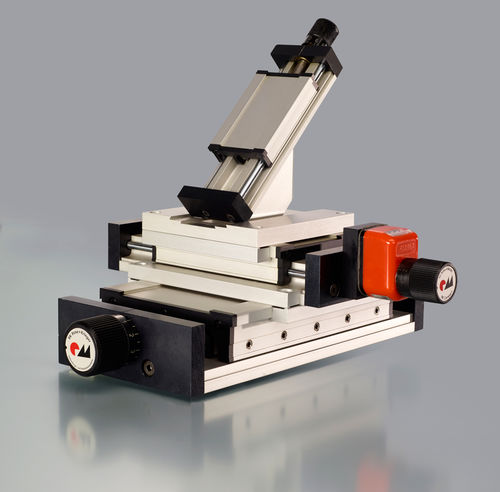 Линейный стол позиционирования - RK Compact series - RK Rose+Krieger GmbH - с ручным управлением / 1 ось / 2 оси
