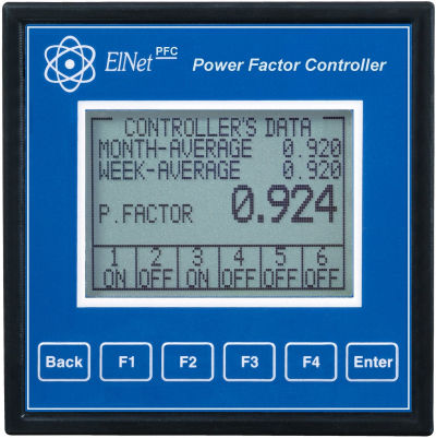 Цифровой регулятор коэффициента мощности - ElNet PFC    - Control Applications Ltd