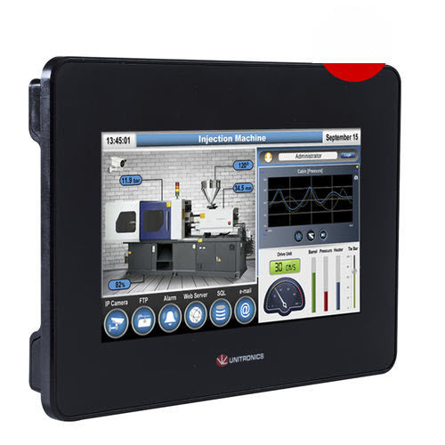 Компактный программируемый логический контроллер - UniStream® 7 series - Unitronics - со встроенным E/S / Modbus / RS485