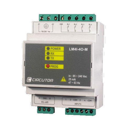 Цифровой модуль входа/выхода - LM4I/4O-M - CIRCUTOR - Ethernet / RS-485 / RS-232