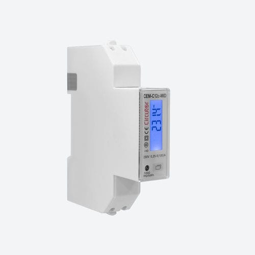 Монофазовый Электрический счетчик электроэнергии - CEM-C12c - CIRCUTOR - на DIN-рейке / RS-485 / Modbus