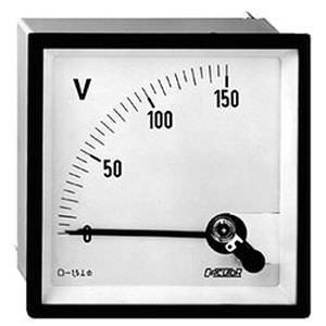 Аналоговый вольтметр - BC-V series - CIRCUTOR - крепление на панели / DC