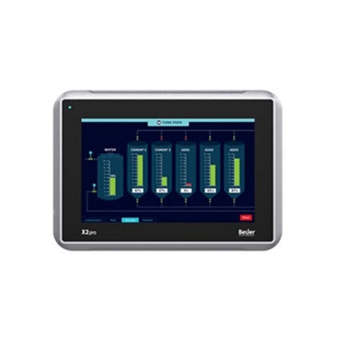 Терминал с резистивным сенсорным экраном - X2 pro 7 - Beijer Electronics - встраиваемый / с креплением VESA / 800x480