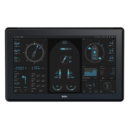 HMI с резистивным сенсорным экраном - X3 marine 21 web P - Beijer Electronics - встраиваемый / 1920x1080 / ARM® Cortex A53