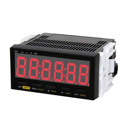 Контактный тахометр - DT-501X series - SEALS USA - фотоэлектрический / для монтажа на панели / цифровой