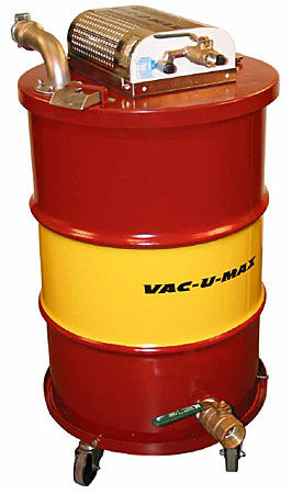 Промышленный пылесос - MDL55 - VAC-U-MAX - сухой / для жидкостей / для очистки сжатого воздуха