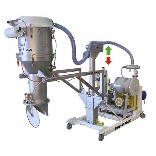 Мобильный пневматическая система транспортирования - VAC-U-MAX - из нержавеющей стали