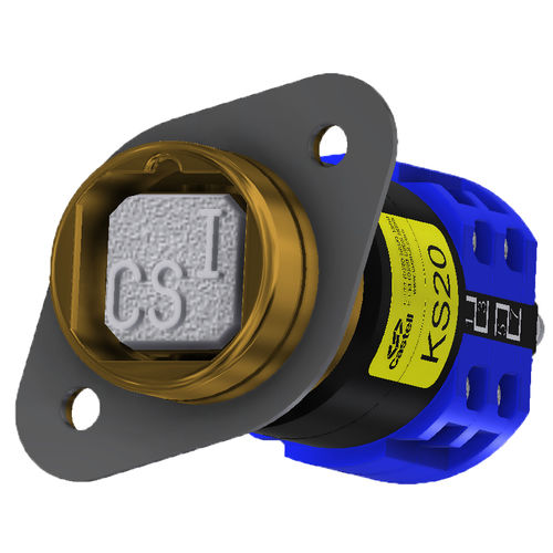 Переключатель с ключом - KS series - CASTELL SAFETY INTERNATIONAL - 4 полюса / IP65 / для управления
