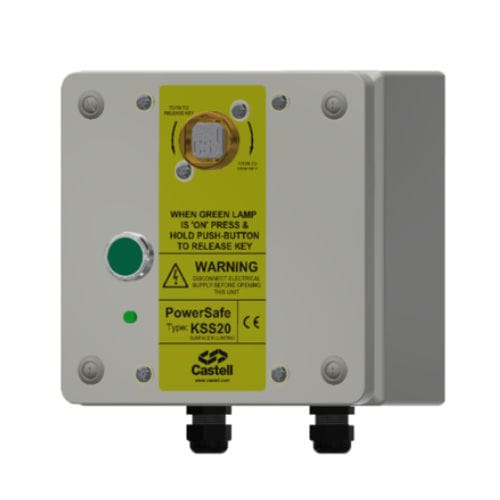 Переключатель с соленоидом - KSS - CASTELL SAFETY INTERNATIONAL - с ключом / многополюсный / крепление на панели