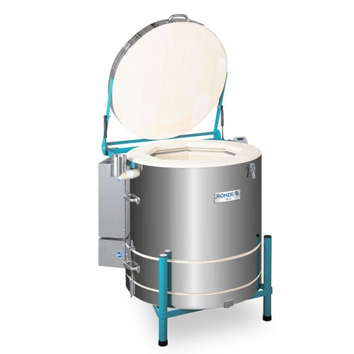 Печь с камерой - TE 145 S - Rohde GmbH  - для обогрева / электрическая / газовая