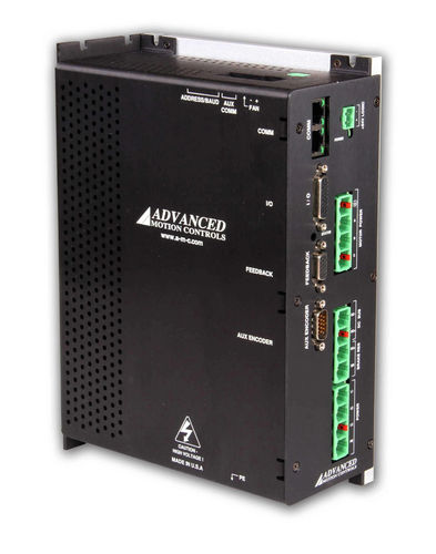 Сервовариатор EtherCAT - DPEANIU-C060A400 - ADVANCED Motion Controls - AC / DC / бесщеточный