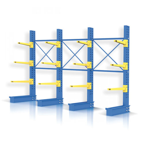 Стеллаж для цеха - CANTILEVER 102 - Tecnotelai - из стали / отдельно стоящий
