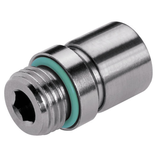 Резьбовой фитинг - VT1762 - EISELE GmbH - для химических продуктов / пневматический / вставной