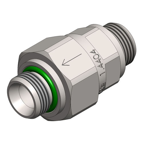 Предохранительный клапан с вентилем - 3147  - EISELE GmbH - наружная резьба / привинчиваемый
