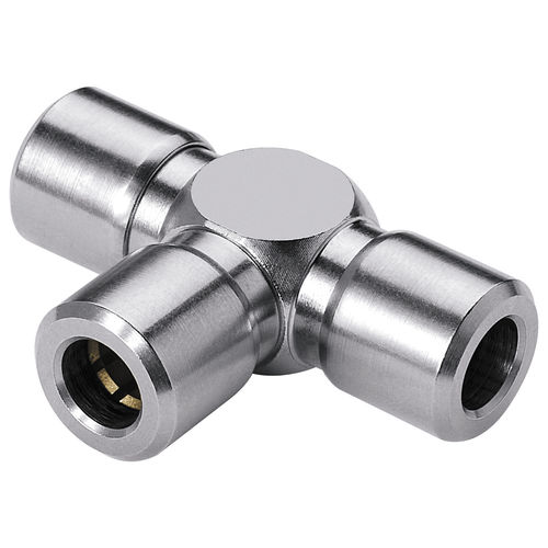 Пневматический фитинг - 678  - EISELE GmbH - вставной / Т-образный / из никелевой латуни