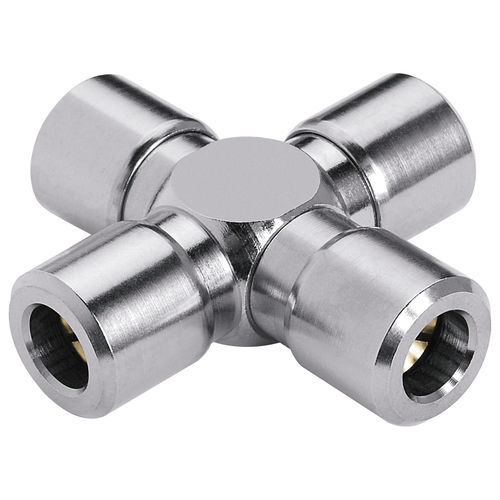 Пневматический фитинг - 679  - EISELE GmbH - вставной / крестовидный / из никелевой латуни