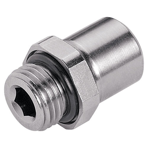 Пневматический фитинг - 628  - EISELE GmbH - винтовой / вставной / из никелевой латуни
