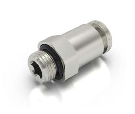 Пневматический фитинг - 828-0266 - EISELE GmbH - винтовой / G / из никелевой латуни